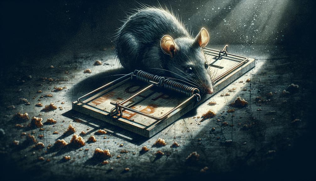 rat survival in glue